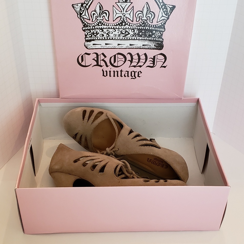 Taupe Suede Women Shoes